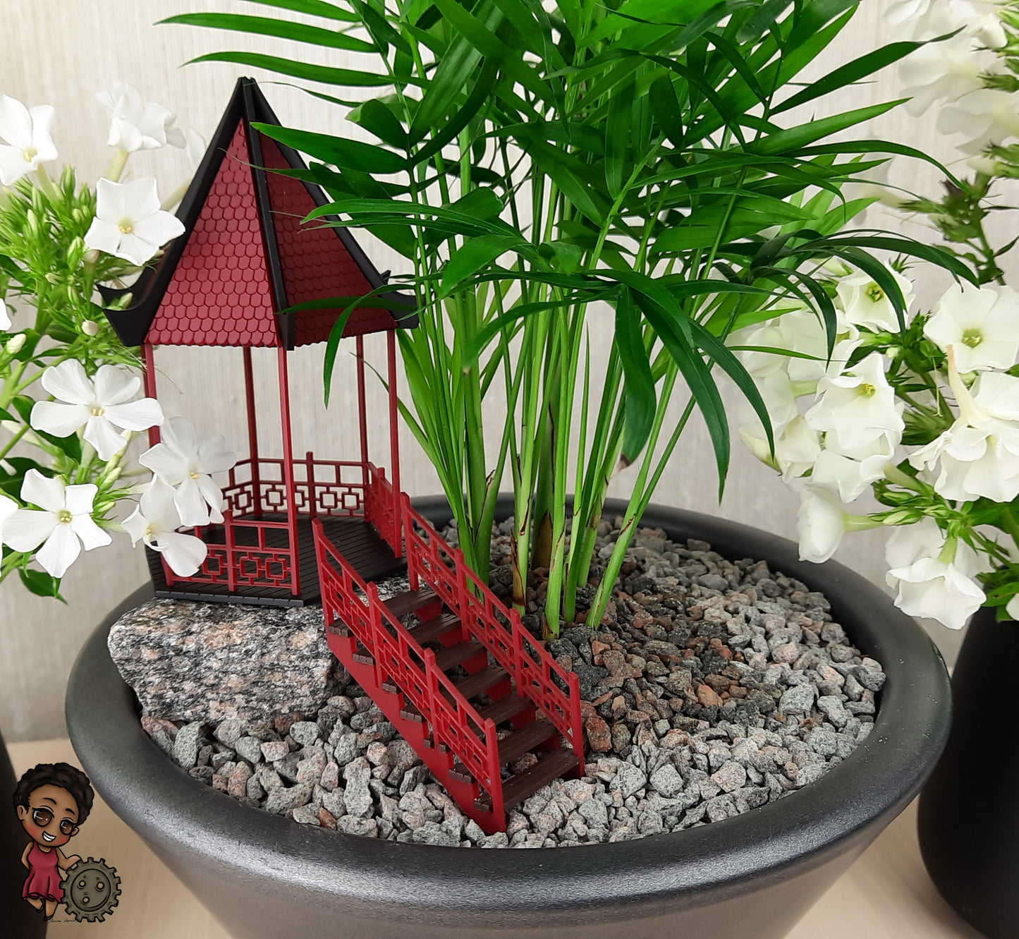 Bausatz Pavillion - Acrylglas, Maßstab 1:72 mit Videoanleitung