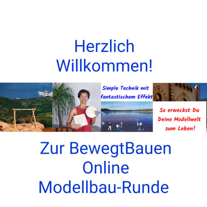 Die Online-Modellbau-Runde Dienstag, 21.10.25 - 20:00  Simple Technik mit fantastischem Effekt