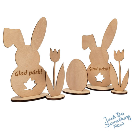 Set Osterdeko - Glad påsk!
