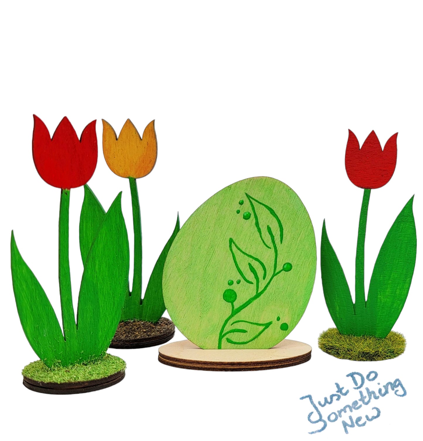 Set Osterdeko - Glad påsk!