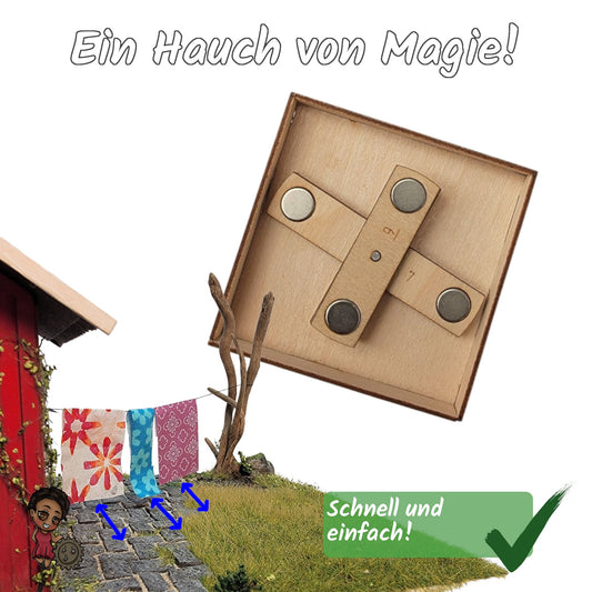 Vom Wind Bewegt Lasercut Bausatz für Modellbau, Modelleisenbahn, Diorama, Modellbahn beleben 