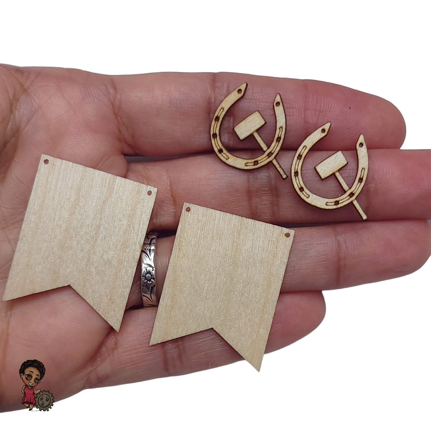 Schild im Wind - ein BewegtBauen-Bausatz