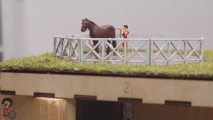 Pferd an der Longe - Holz-Bausatz - inkl. Videoanleitung
