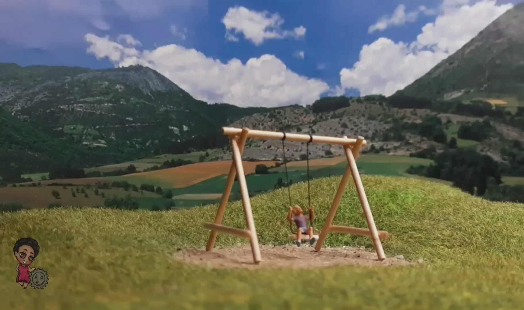 Bausatz Schaukel, H0 1:87, TT 1:120 - Antriebsmechanik passend auch fü ...